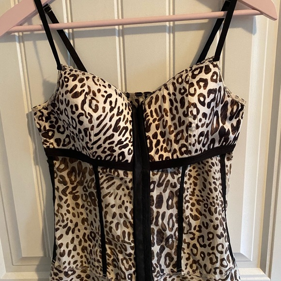 Marciano, Silk Leopard Print Blouse - Picture 3 of 5